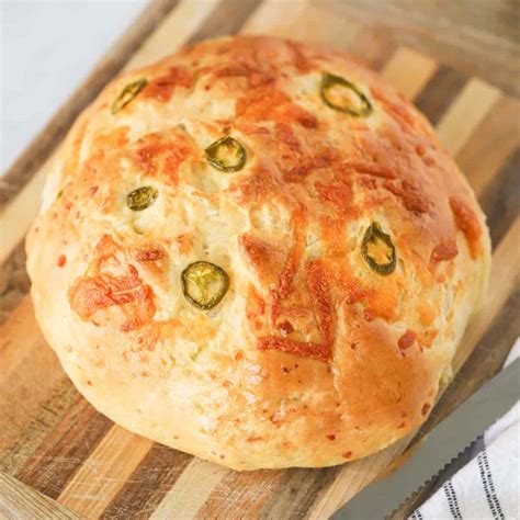 Cheddar Jalapeno Bread Recipe The Carefree Kitchen