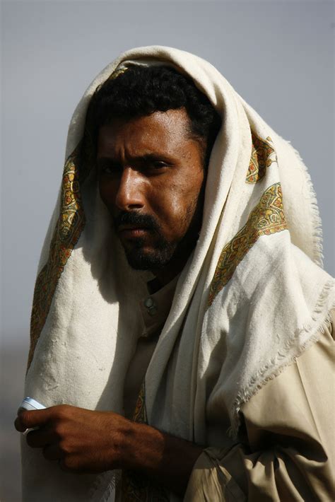 Bedouin Man Chewing Qat Shahara Yemen Shahara Bedouin Flickr