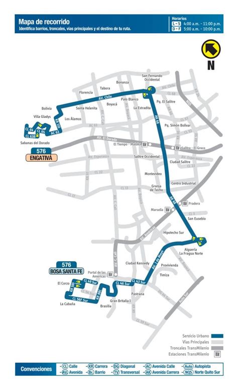 Ruta Sitp Bosa Santa Fe Engativ Urbana Mirutafacil