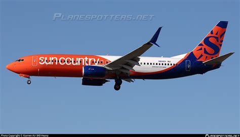 N851SY Sun Country Airlines Boeing 737 8K5 WL Photo By Xiamen Air 849