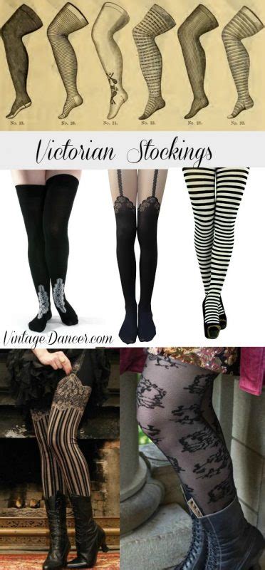 Victorian Stockings Socks Hosiery Tights History