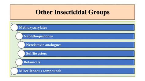 Developments In Newer Molecules Of Insecticide The Modes Of Action And