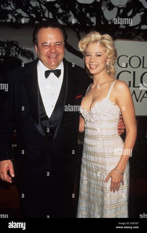 MIRA SORVINO with father Paul sorvino at the 53rd Golden s Awards 1996 ...