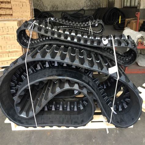 Mm Pitch Link Black Rubber Dumper Track For Hanix Rt