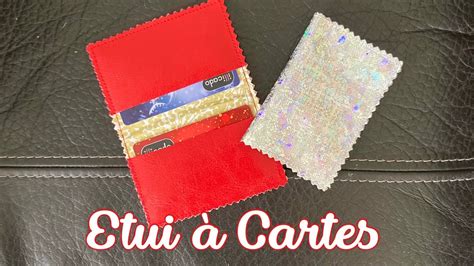 Etui à Cartes Couture Stefellya YouTube