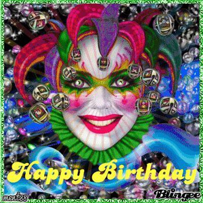 Happy Birthday Clown Picture 135640725 Blingee