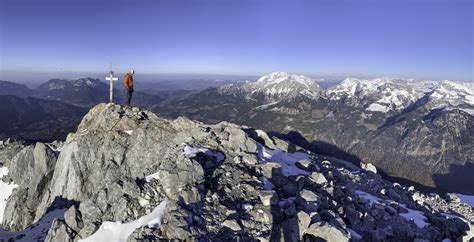 Westwand oder Normalweg Kleiner Watzmann 2307m Bergführer Bene Hiebl