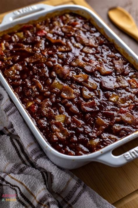 The Best Smokey Baked Beans Recipe About A Mom