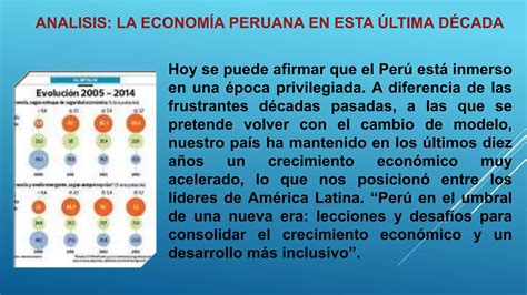 Analisis De La Economia Peruana En La Ultima Decada Ppt