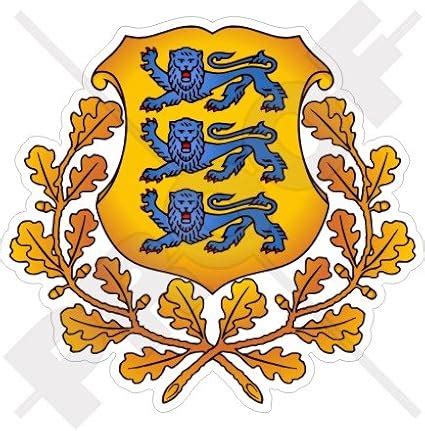 Amazon Estonia Estonian Greater Coat Of Arms Badge Crest Eesti