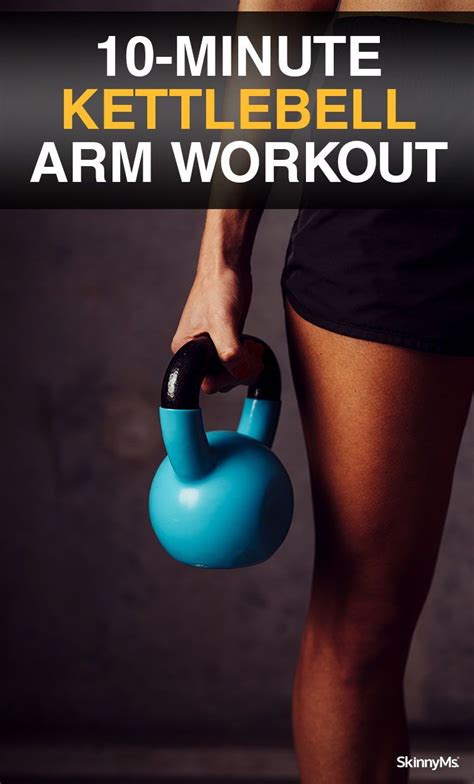 10 Minute Kettlebell Arm Workout Kettlebell Arm Workout Kettlebell Workouts For Women Upper