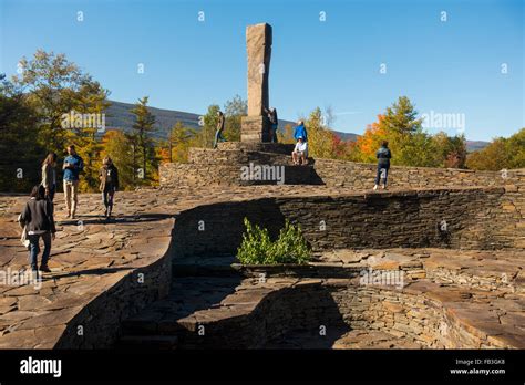 Opus 40 sculpture park in Saugerties NY Stock Photo - Alamy