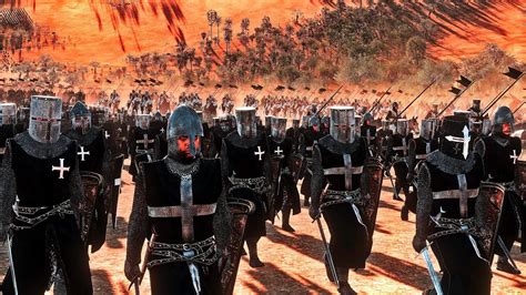 Ayyubid Sultanate Vs Crusaders Battle Of Hattin 1187 Cinematic Youtube