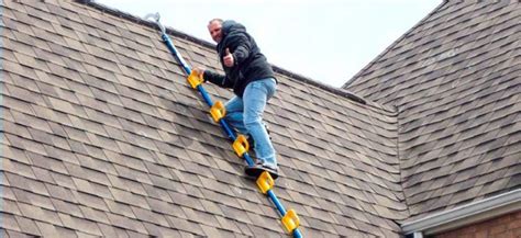 Goat Steep Assist Roof Ladder Tool To Safely Access And Work On Roof