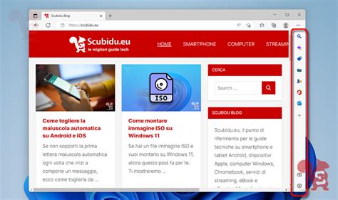 Come Disattivare La Barra Laterale Di Edge Scubidu Blog