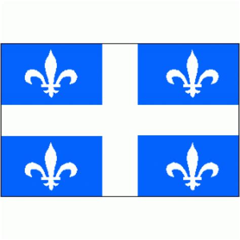 Quebec Provincial Flag (Canada) 3 X 5 ft. Standard - Ultimate Flags