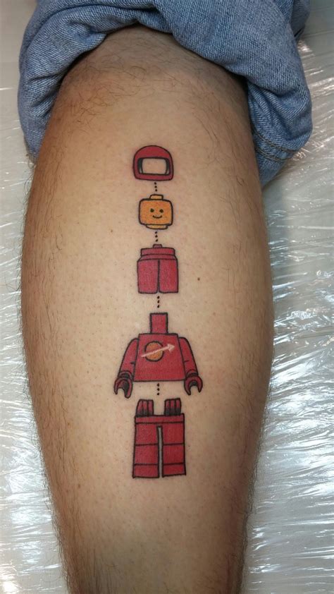 LEGO Minifig Tattoo Time Tattoos Tattoo You Small Tattoos Cool