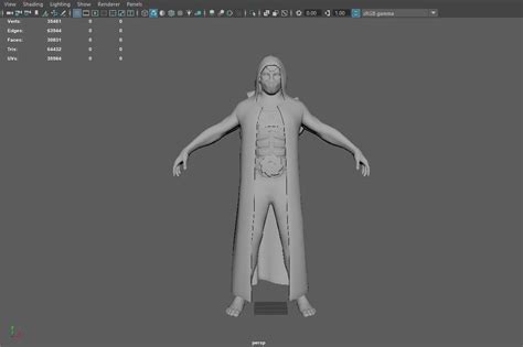 3d Model Warrior Vr Ar Low Poly Cgtrader