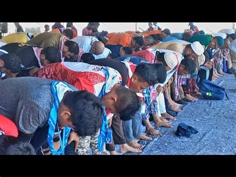 Indahnya Persaudaraan Muslim Se Dunia Sholat Jumat Dalam World Scout