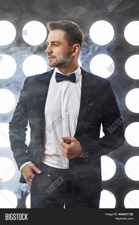 Handsome Man Tuxedo Image Photo Free Trial Bigstock