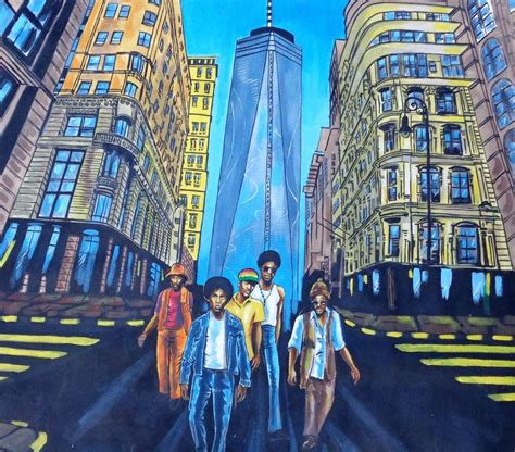 Bob Marley And The Wailers Concrete Jungle Painting By Oliver Martin