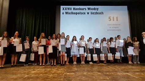 XVII Konkurs Wiedzy o Wielkopolsce SP Rozdrażew