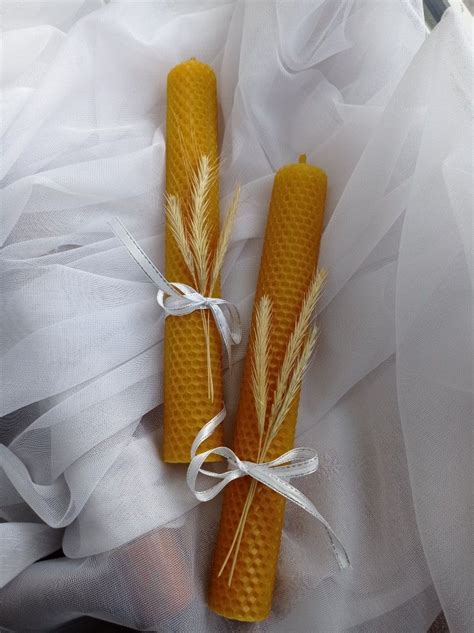 Elegant Wedding, Baptism, and First Communion Candles