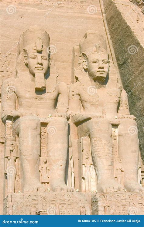 Ramses II in the Temple of Abu Simbel Stock Image - Image of simbel ...