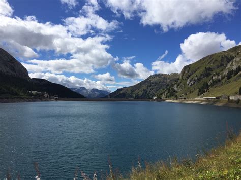 Fedaia Lago Pedalare Con Lentezza