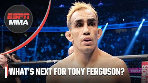 Whats Next For Tony Ferguson After Losing To Nate Diaz Ufc 279 Post