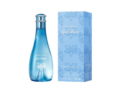 Davidoff Cool Water Woman Champion Edition Streetfighter Mulheres 100