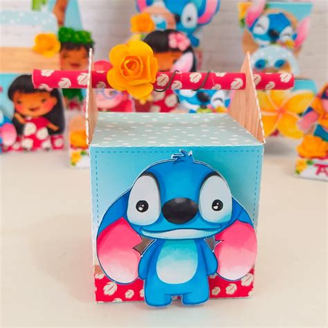 Caixa Milk Personalizada Lilo Stitch Shopee Brasil