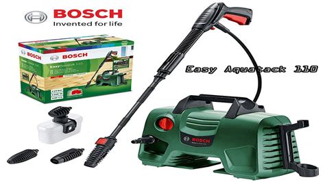 Unboxing And Demo Bosch Easy Aquatak 110 High Pressure Washer Youtube