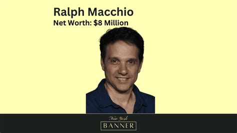 Ralph Macchios Net Worth Personal Info The New York Banner