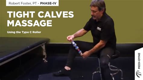 Tight Calves Massage Using The Prostretch Type C Stick Massage Roller