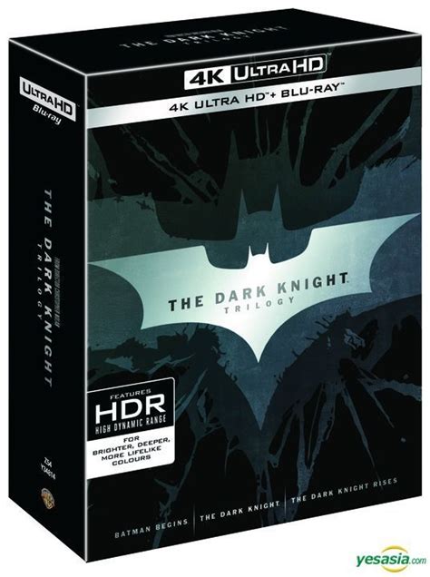 Yesasia The Dark Knight Trilogy K Ultra Hd Blu Ray Disc