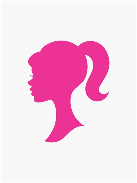 Barbie Logo Sticker Sticker For Sale By Mettesshop Redbubble