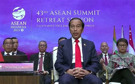 Soal Myanmar Presiden Jokowi Tegaskan 5 Poin Konsensus Tetap Jadi