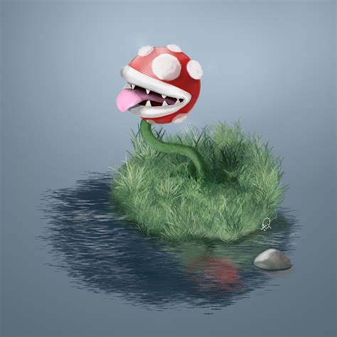 Artstation Piranha Plant Mario Bros