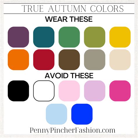 Autumn Color Palette - Penny Pincher Fashion Blog