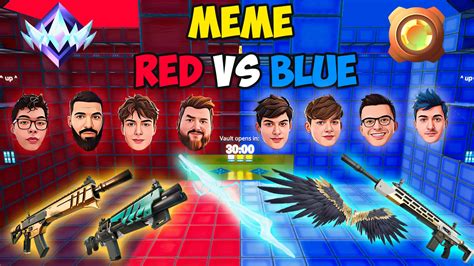 Meme Red vs Blue 🏆 2636-3577-9361 by back404 - Fortnite Creative Map ...