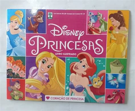 Lbum De Figurinhas Disney Princesas Completo Mercadolivre