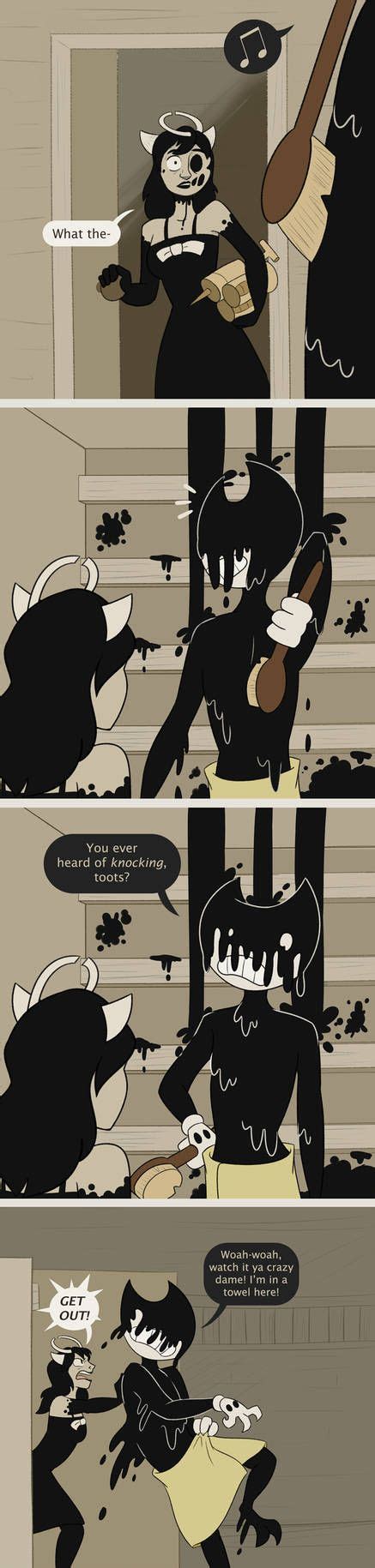 BATIM Shower By 9CentsChange Bendy And The Ink Machine Alice Angel