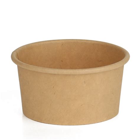 8oz Paper Ice Cream Cups With Lids Compostable Food Containerss Icc8