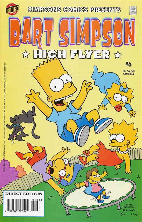 Simpsons Comics Presents Bart Simpson 6 Vf Bongo Comic Books