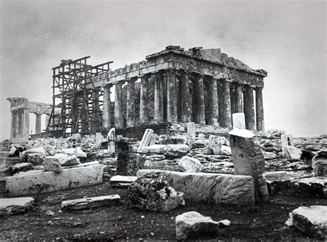 De templo a hotel y catedral así evolucionó el Partenón de Atenas