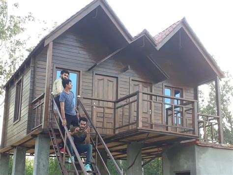 Wooden Cottages In India