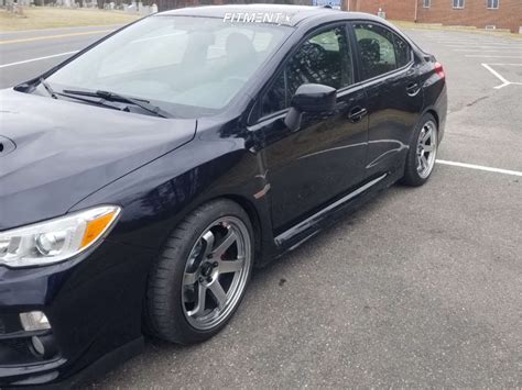 2017 Subaru WRX Premium With 18x9 5 AVID1 AV6 And Continental 245x40 On