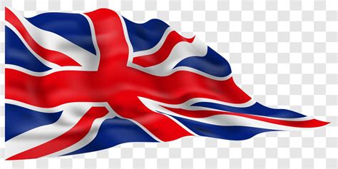 Realistic British union flag wave on grey checkered background vector 11954061 Vector Art at ...