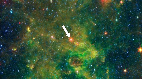 Newly Discovered Protostar Is Well Placed For Studying How Massive